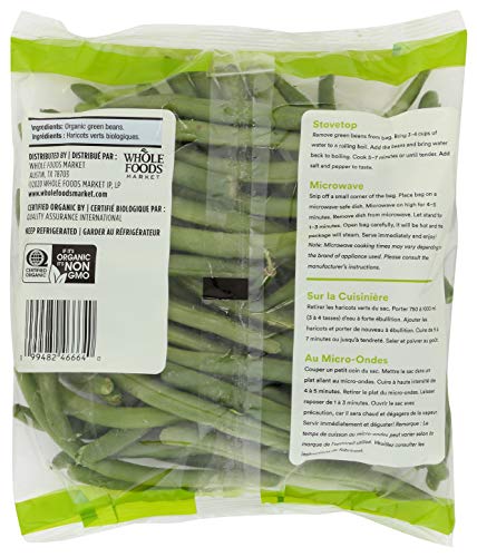 365 By Whole Foods Market, Organic Trimmed Green Beans, 12 Oz #TOP1