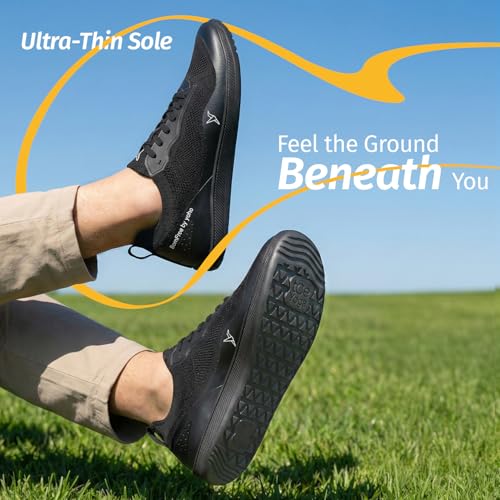 Image of YOHO Barefoot Shoes: Bornfree - Toe Yoga Unisex Series | Wide Toe Box & Zero-Drop Flexible Sole for Natural Movement | Training, Gym, Walking & Running Footwear for Men and Women