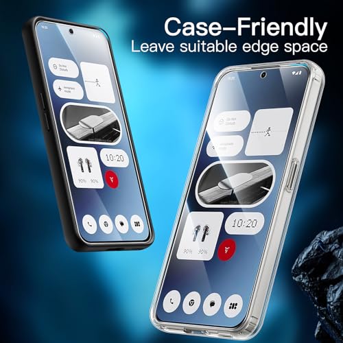 Image of JETech Tempered Glass Screen Protector Guard for Nothing Phone 2a / 2a Plus, Anti-Scratch, HD Clear, 3-Pack