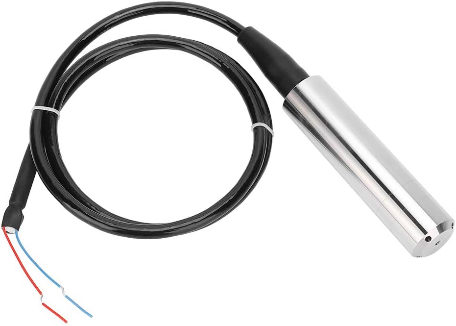 QDY30A DC24V Liquid Level Transmitter Throwin Sensor Level Alarm Control Prob(Approx. 0~1meter / 0~3.3ft)