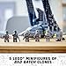 LEGO Star Wars The Bad Batch Attack Shuttle 75314 Awesome Toy Building Kit with 5 Minifigures; New 2021 (969 Pieces)