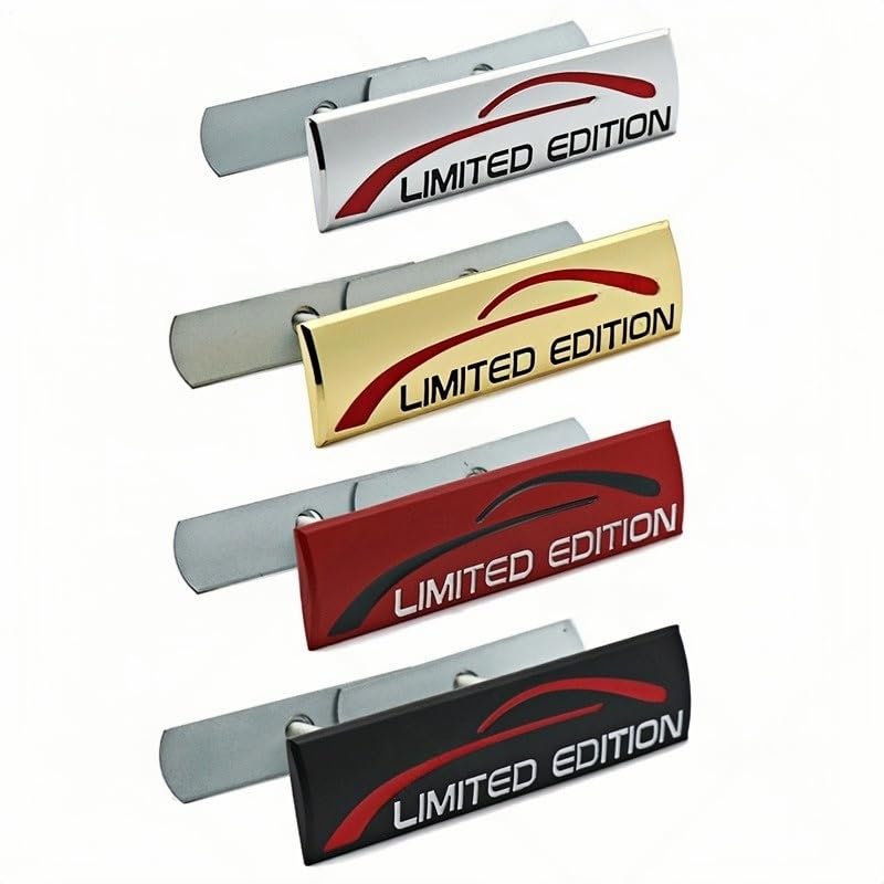 Autocollant Calandre Logo S En Alliage Métallique - 70x35mm, Design Sportif Pour Personnaliser Votre Voiture