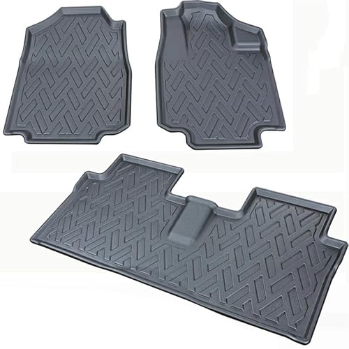 スペーシア カスタム MK53S 3D マット 2017(H29).12 ラバーマット 1列目用 2列目用 フロアマット カスタム 防水 防汚 防傷 内装パーツ アウトドア レジャー 車用品 カーパーツ 内装 スズキ (1列目(前席用))