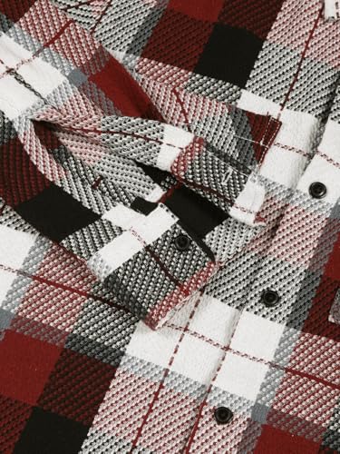 Image of Thomas Scott Men's | Checks | Full Sleeve | Oversized Fit | 100% Cotton | Button Down | Single Pocket | Casual Shirt