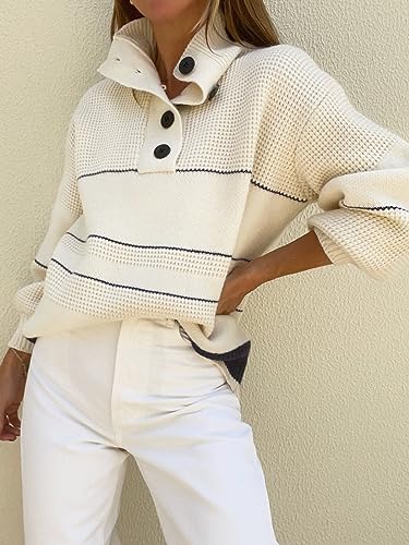 Image of SALENT Women's Casual Oversized Sweaters Loose Soft Chunky Knit Long Batwing Sleeve Pullover Sweater Outfit Sweatshirts Tops