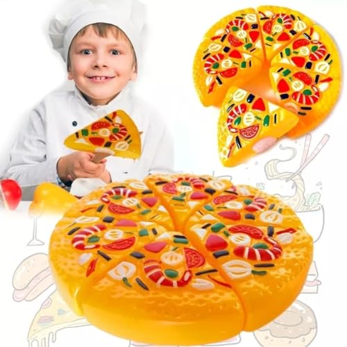 30 Peças Brinquedo Fruta Legume Comida Cortar Velkr Pizza crec cestinha