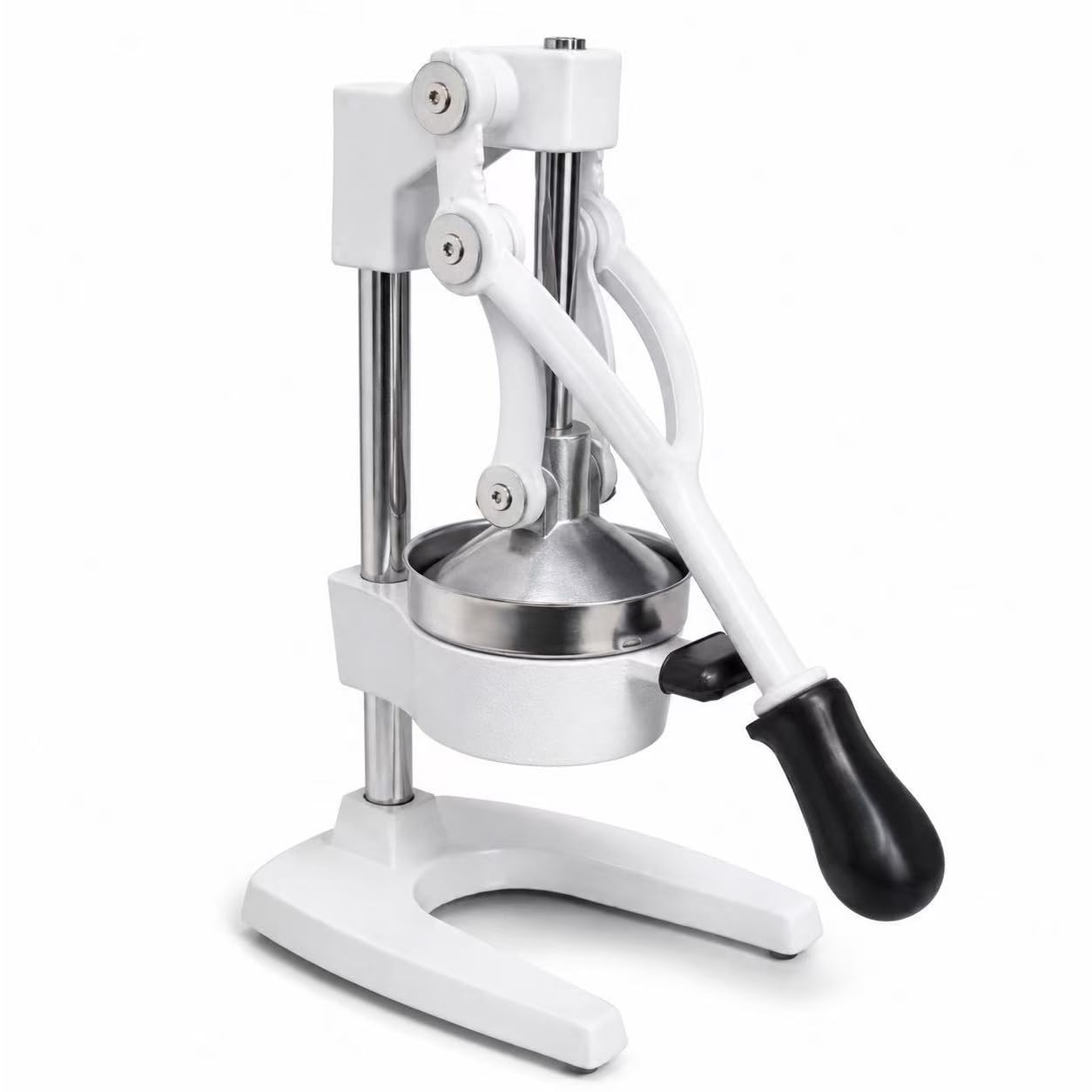 Exprimidor manual resistente de los cítricos, prensa de hierro fundido profesional para las naranjas Limas y granadas.Filtro de acero inoxidable fácil de limpiar para jugo fresco de alto rendimiento e