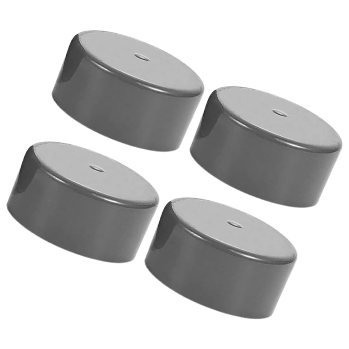 Unomor Bearing Bars Cover Kit 4pcs Trailer Wheel Hub Caps Made of Rubber Fit 1.98in Bearings Easy to Install Protection