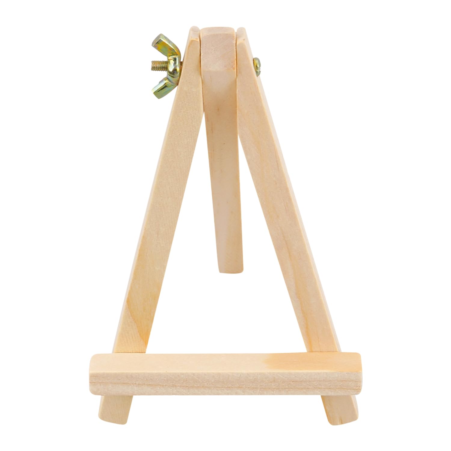 Bojueshaw Triangular Stand Wooden Easel for Drawing,Sketching, Advertising,and Mobile Phone Display - Stable and Durable Support(9*15)