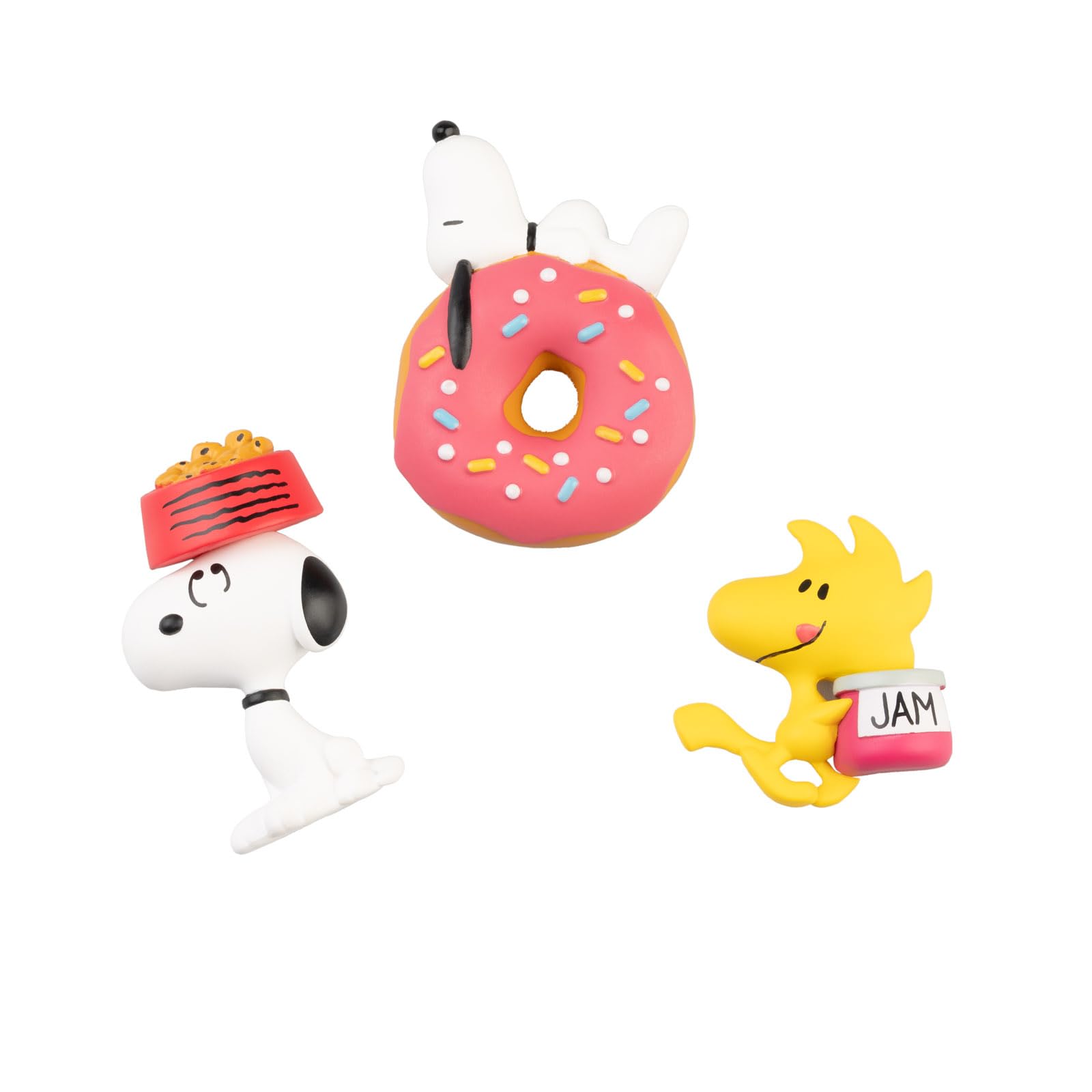 Grupo Erik Set 3 Calamite Frigorifero Snoopy Peanuts 3D - Magneti Decorative da Frigorero in PVC, Set Calamite per Bambini e Fan | Snoopy Gadget (5 x 6 x 2 cm)