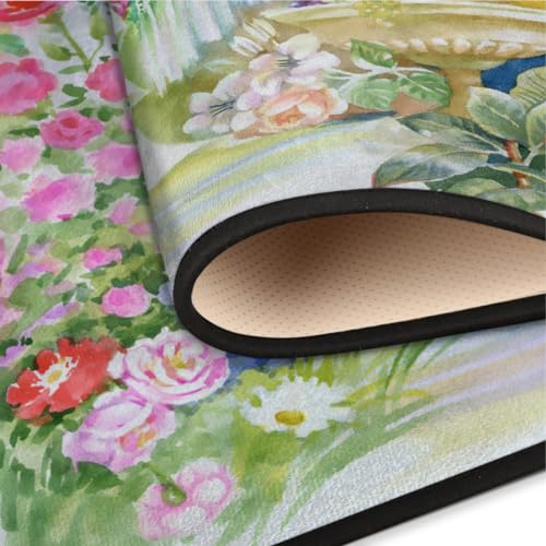 Tapis lavable en machine et antidérapant pour chambre - 7