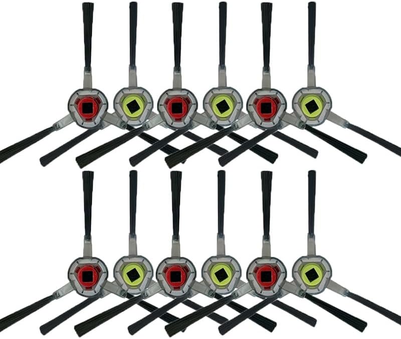 Cleaning Brush Side Brushes hepa mop Cloth rag for Ecovacs deebot OZMO Slim 10 Robotic Vacuum Cleaner Spare Parts(12pcs Side Brush)