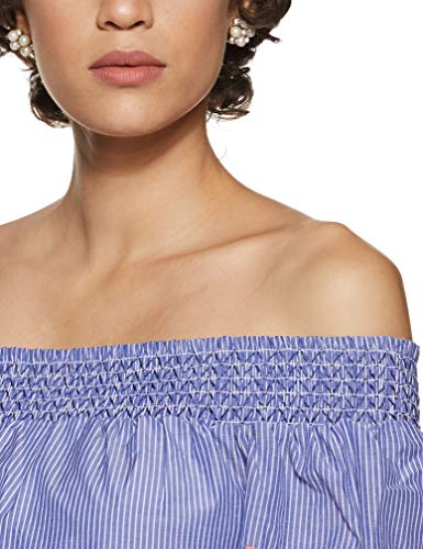 Image of VERO MODA Women's Striped Regular Fit Shirt