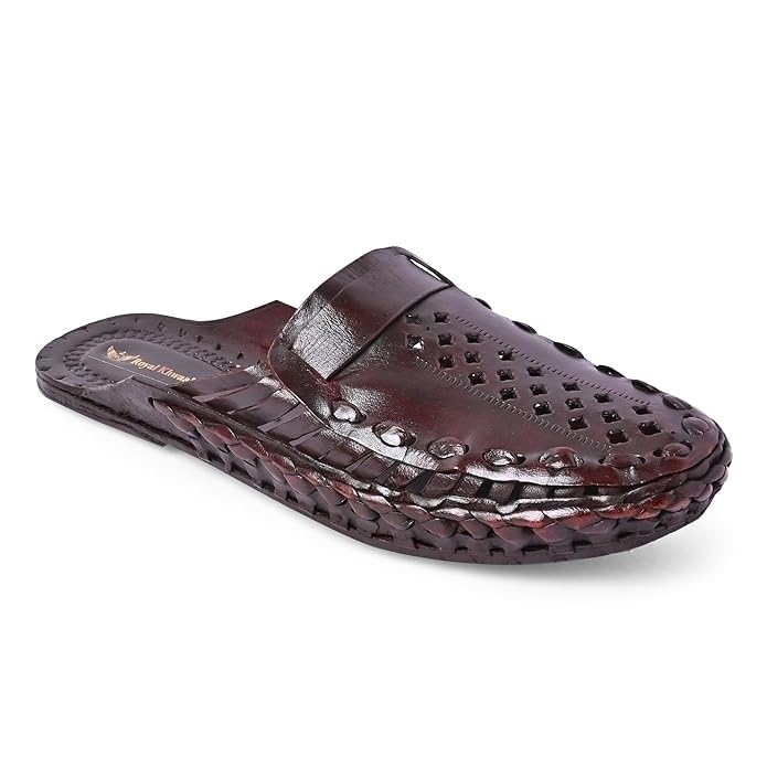 Kolhapuri Chappal for Men|Kolhapuri Slippers for Men|Kolhapuri Shoes for Men|Leather Slippers for Men|Wedding Slippers for Men-C1
