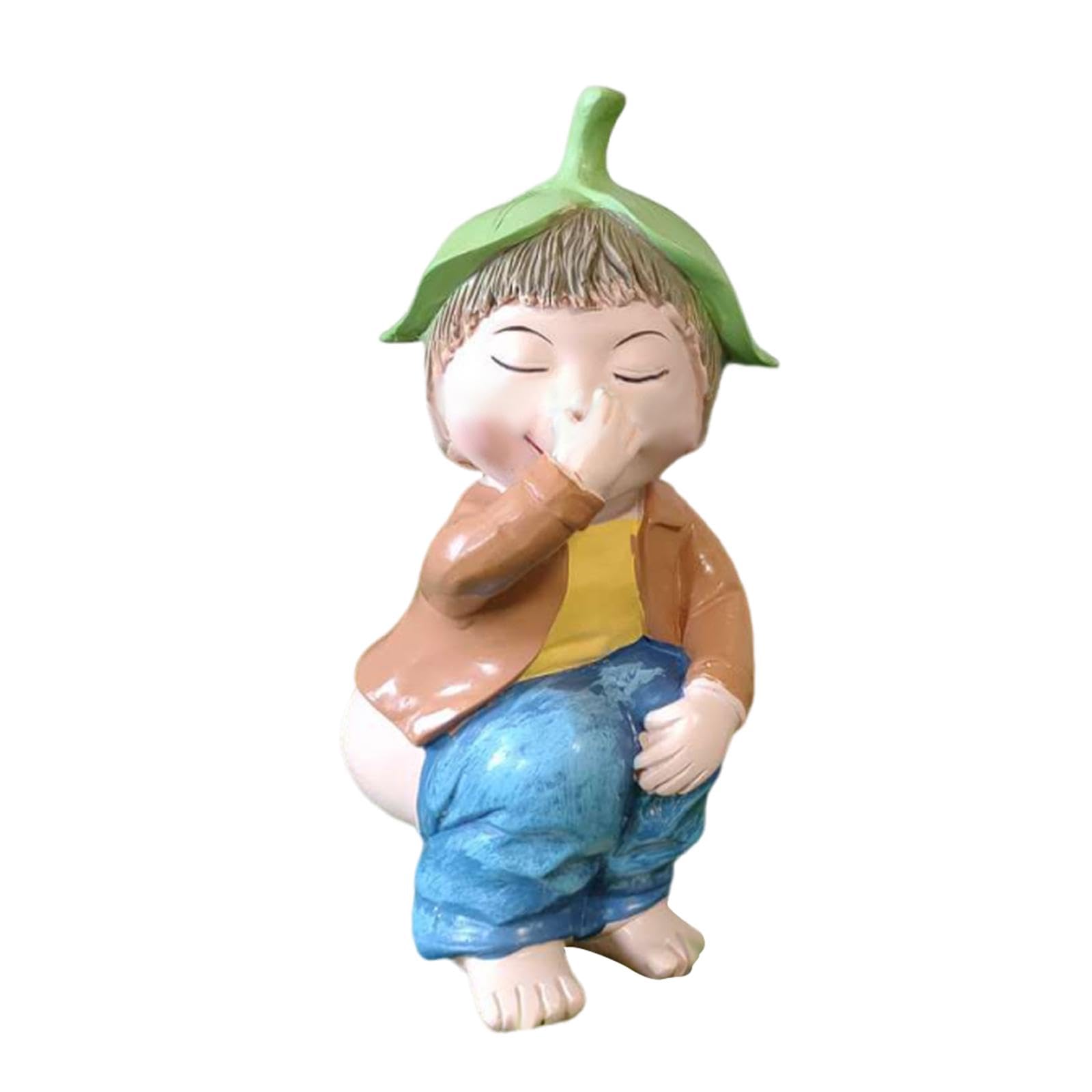 ATORSE™ Funny Garden Dwarf Figurine Lawn Ornament for Porch Balcony Lightweight Cute Style B|Home & Garden|Yard, Garden & Outdoor Living|Gardendacor|Statues & Lawn Ornaments-image-19