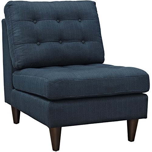Flash Deals - 40% OFF Modway EEI-2140-AZU Empress Mid-Century Modern Upholstered Fabric Side Armless Lounge Accent Chair Azure Flash Deals - 40% OFF Modway EEI-2140-AZU Empress Mid-Century Modern Upholstered Fabric Side Armless Lounge Accent Chair Azure