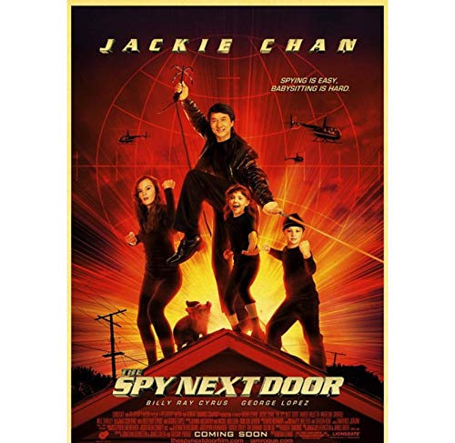 Radiancy Inc Jackie Chan China Kungfu Movie Star Posters And Prints Art Canvas Painting Wall Pictures Home Decoration 50X70Cm No Frame