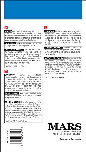 Image of API Aquarium Canister Filter Filtration Pouch