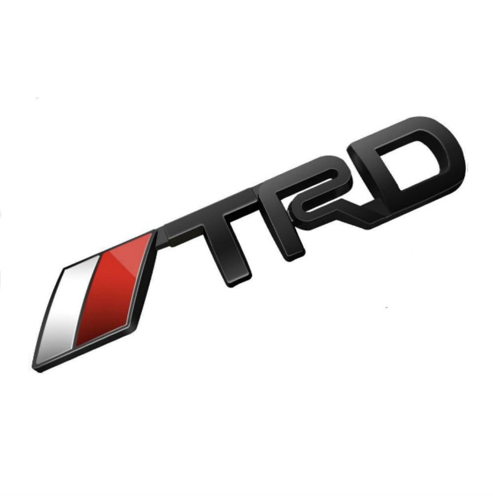 3D Racing Development TRD Metal Body Side Emblem Sticker Decal Badge Logo