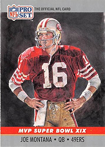 Amazon.com: Joe Montana football card (San Francisco 49ers) 1990