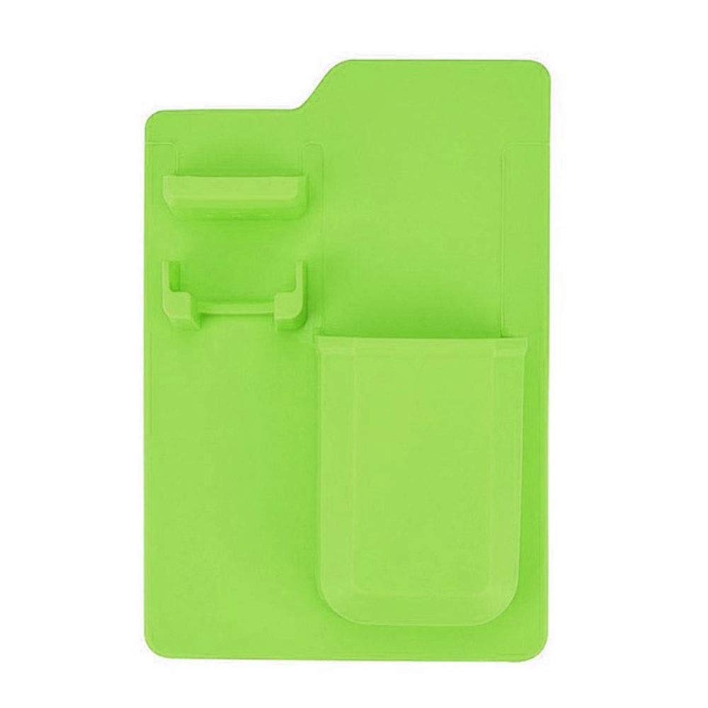 JINGYAN Toothbrush Holders Multi-functional Space Saving Suction Toothbrush Organizer Toothpaste Holder Silicone Bathroom Shaver Rack(3)