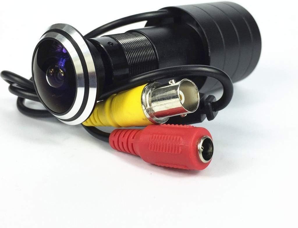 Telecamera di sorveglianza per Porte di Sicurezza con Telecamera spioncino grandangolare HD per la Sicurezza Domestica di Appartamenti per uffici e Ville