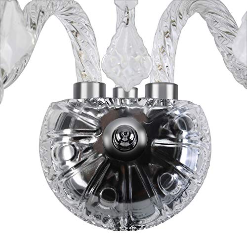 Rideyard Modern Luxurious Clear K5 Crystal 2 Lights Wall Lamp 2 Lights Wall Sconce Crystal Wall Decor Lights #TOP5