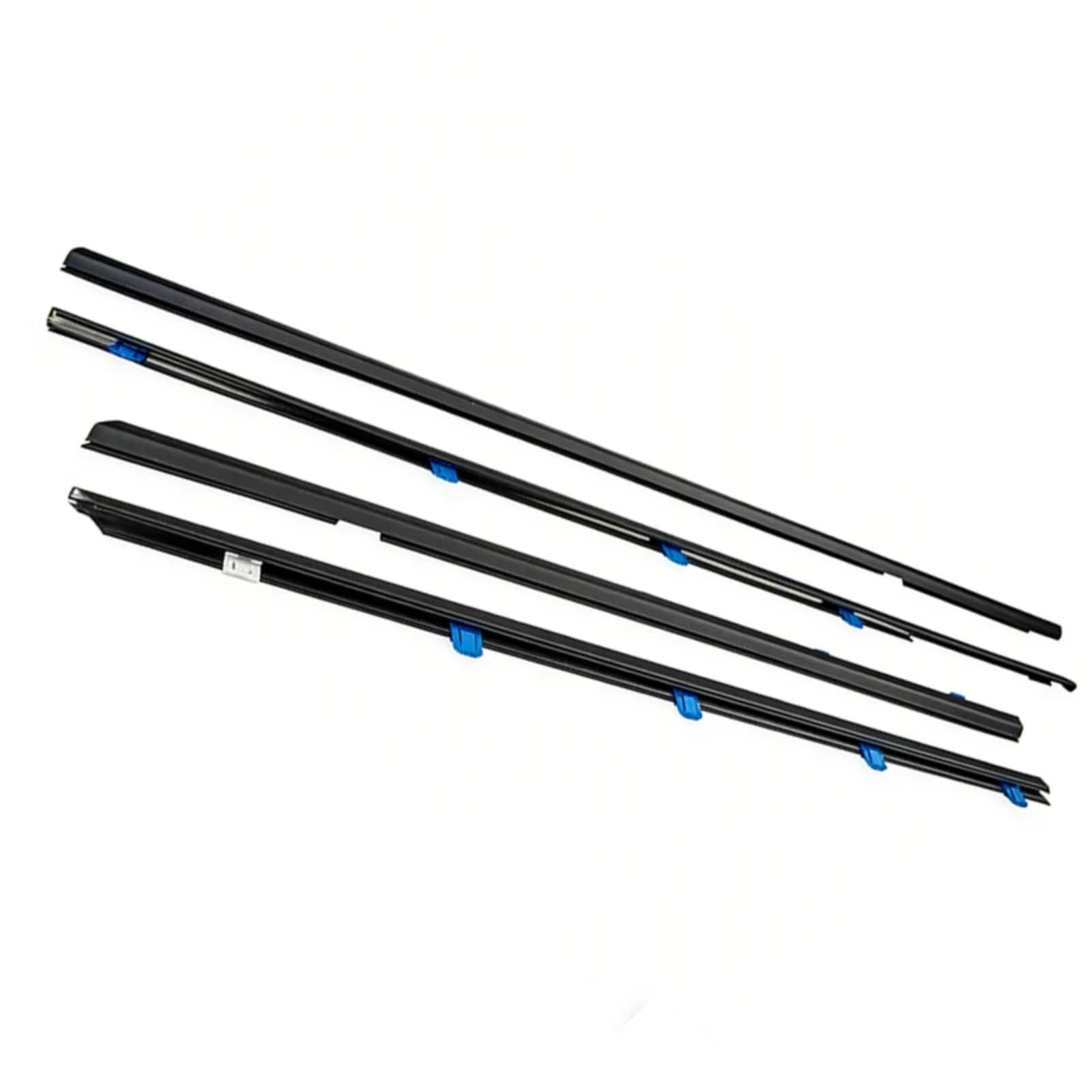 Rcuihgfb One Color Automotive Window Seals For Civic 2012-2015 4Pcs Car Window Moulding Trim Weatherstrip Seal Side Door Glass Belt 72450Tr0a01