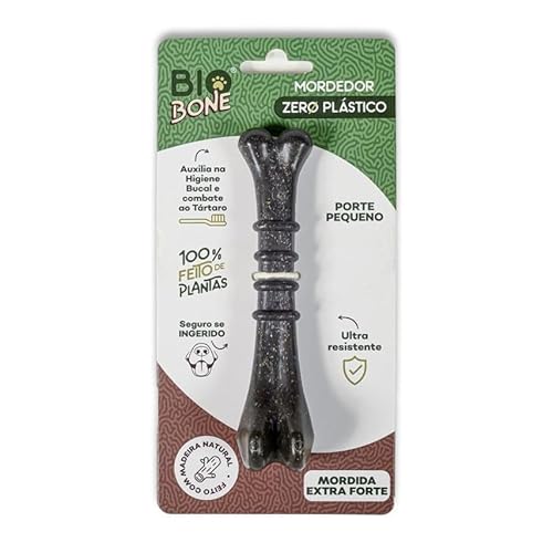 Biobone, Biobone Mordedor/Cães P Feito c/Fibra de Madeira e Carvão