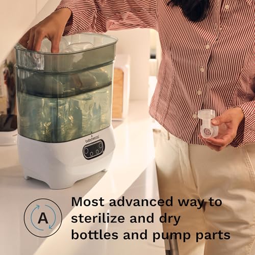 Baby Brezza Bottle Sterilizer and Dryer Advanced – Largest Capacity - image 9