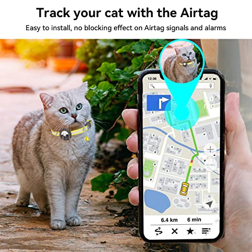 Xingsky Airtag Cat Collar, Collare di gatto