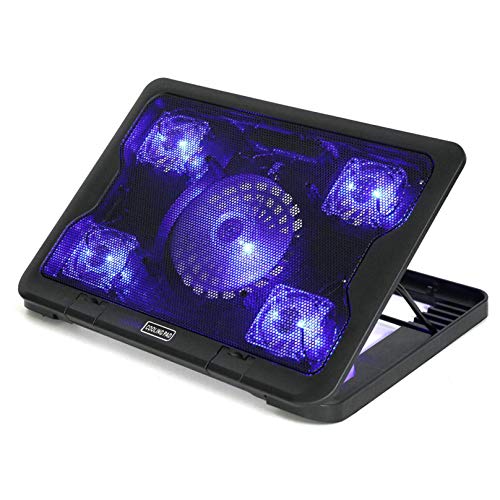 Notebook-Kühler, Lüfter Computer Kühler Laptop-Standventilatoren USB-einstellbare Höhenhalterung Für 12-17-Zoll-Laptops Hochleistungs-Leises