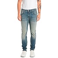 Replay Anbass Hyperflex Dust Jeans, Medium Blue 009-5