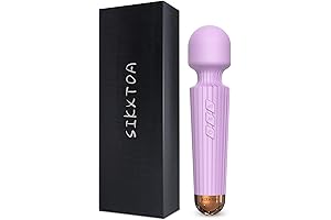 Mini Vibrator Small Massage, 8 Speeds 20 Patterns