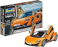 Revell McLaren 570S, Automodellbausatz 1:25, 19,0cm Autos Unlackiert
