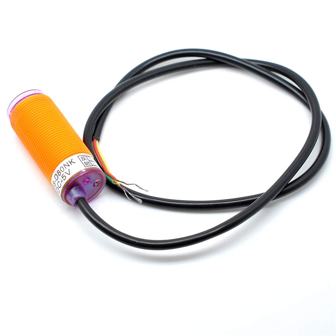 BH20M-TDT, Sensor, Photo, Through Beam, 20m Sensing Distance, Light & Dark On, NPN/PNP Open Collector Simultaneous 2 Output, 12-24 VDC