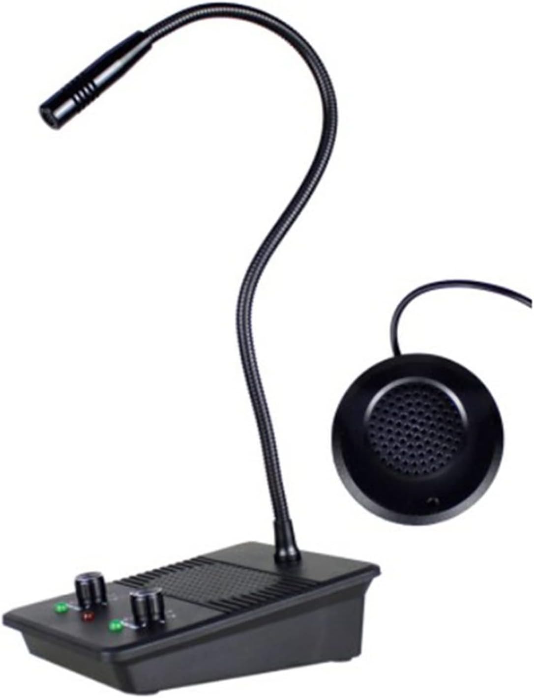 Window Speaker Intercom System Bank Intercom System Two-Way Window Intercom Loudspeaker Pharmacy with High Clear Walkie-Talkie for Railway Station Bank Counter for Business Bank Office