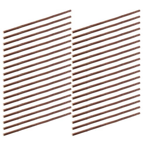 TOPBATHY Palitos de Ramas Naturales para Manualidades 50 Unidades 25 CM Varillas de Madera Artesanales Textura Rústica para Decoración Centros de Mesa y Proyectos Creativos