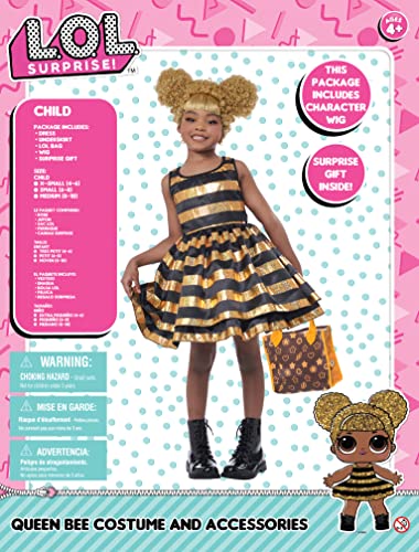 Disfraz L.O.L Surprise! Queen Bee para niña talla Small miniatura 4