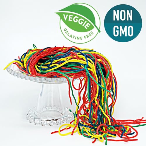 Rainbow Laces, caramelos de regaliz frutales 2 lb pack 3 miniatura 2