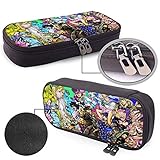 perfekte Abmessung: 8 x 3,5 x 1,5 Zoll / 20 x 9,2 x 4 cm (L x B x T), Doppelreißverschlussfach, 1 Netztaschen.