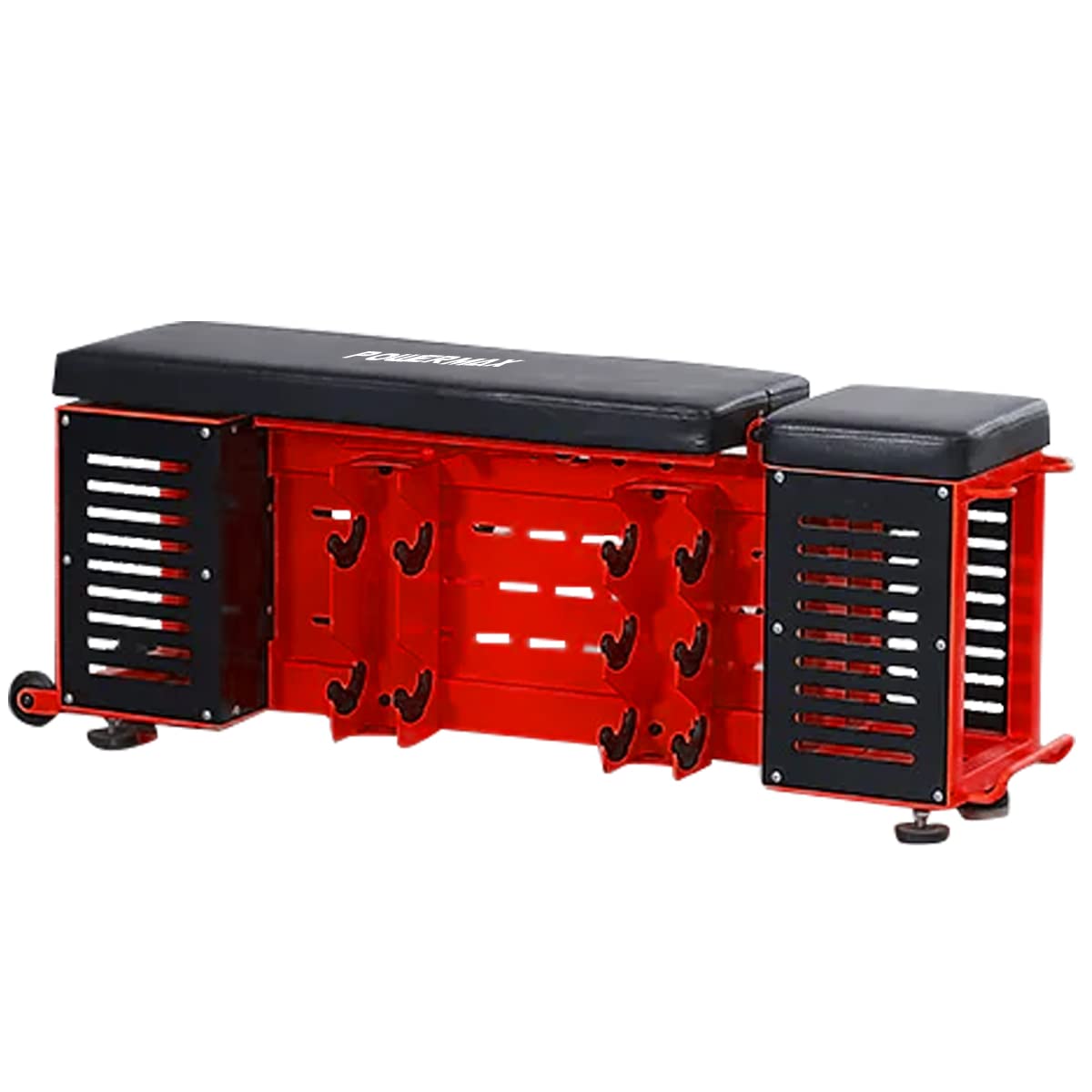 PowerMax Fitness BDS-1000 Pro Box Adjustable Combination Dumbbells Bench Storage with Five Meter Battle Rope (B0BV9LVW9N) Amazon Price History, Amazon Price Tracker