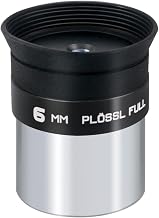 6mm Telescope Eyepiece 1.25inch, 4-Element Plossl Eyepiece, Fully Coated, Metal Construction with Threads