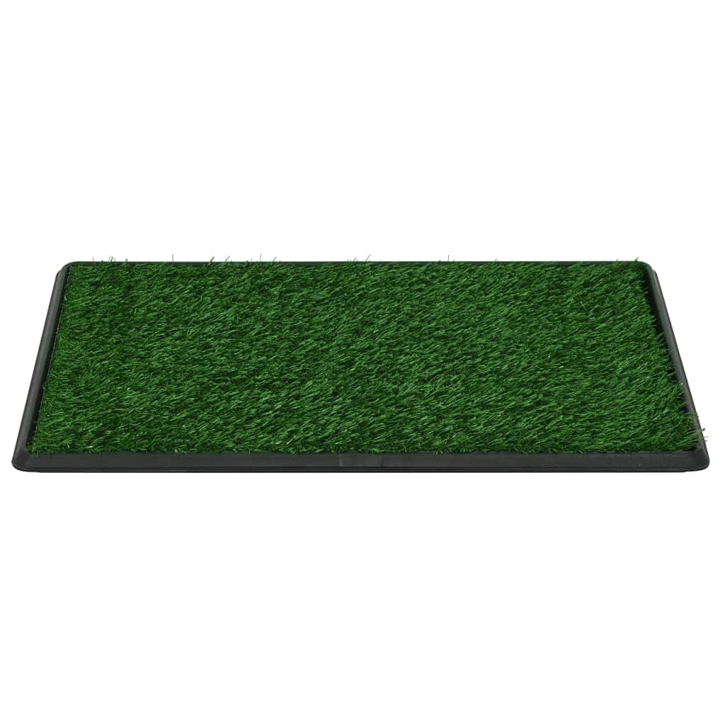 Inodoros mascotas con bandeja césped artificial 2 uds 76x51x3cm,Producto para mascotas y animales,Productos para mascotas,Kits de adiestramiento para mascotas,Empapadores para mascotas-170770