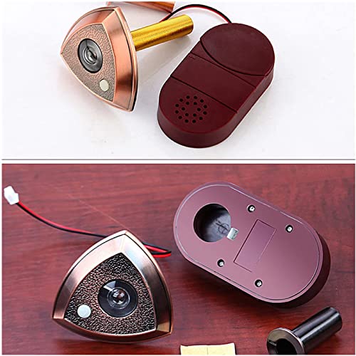 Door Viewer, Security Viewer For Home Office Hotel, Rugged Swivel Cover,Copper,Thick 65-100 #TOP6