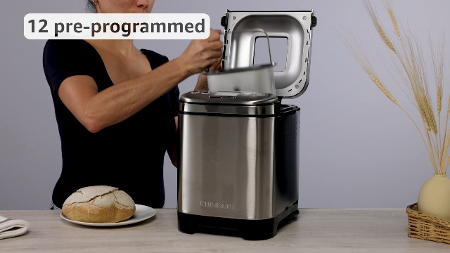 Cuisinart cbk-100?2-poundプログラム可能なホームベーカリー 2ポンド メタリック CZN-027 6g7v4d0 Discontinued 2lb Bread Maker - Cuisinart