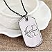 IMIKE Call Duty Dog Tag Limited Edition Cod Ghosts Dog Tag Punk Rock Accessories Ornaments Pendant Necklace for Men Women