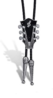 [Rulbelok] ウエスタンボロタイゲイターカウボーイレザーネックマランズミュージックネックレスセーターチェーンボロタイ音楽