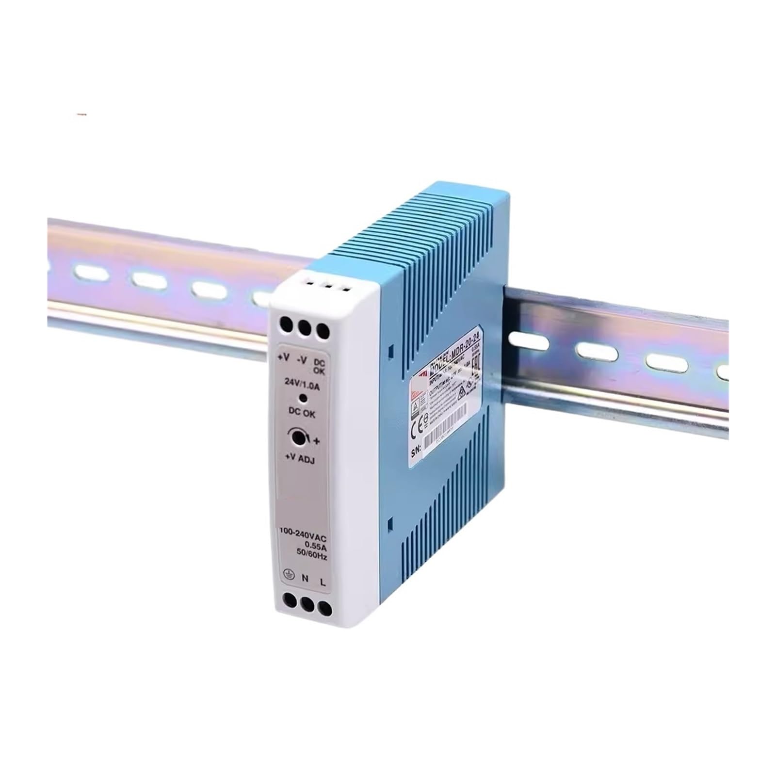 HYUJNAFZR MDR-20 Series MDR-20-5 MDR-20-12 MDR-20-15 MDR-20-24 Rail Type 20W Switching Power Supply 5V 12V 15V 24V(Mdr-20-15v)