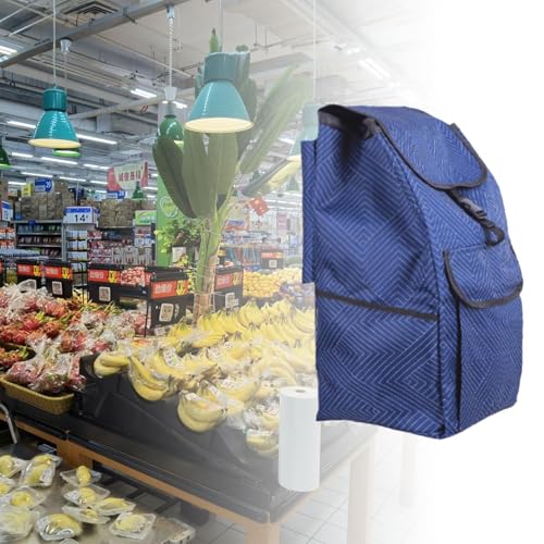 Bolsa de repuesto impermeable Estilo E para carrito de compras plegable duradera 5